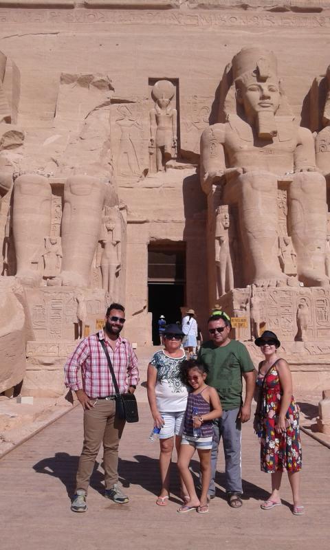 Excursão de dia para Abu Simbel desede Assuão.