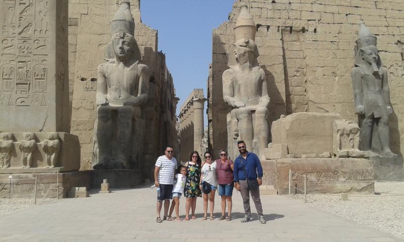 Excursão de dia para margem leste de Luxor.