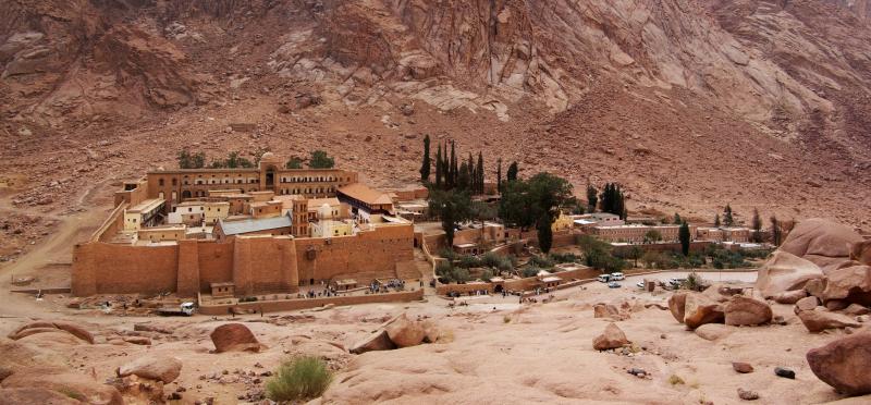 Katharinenkloster_Sinai_BW_4